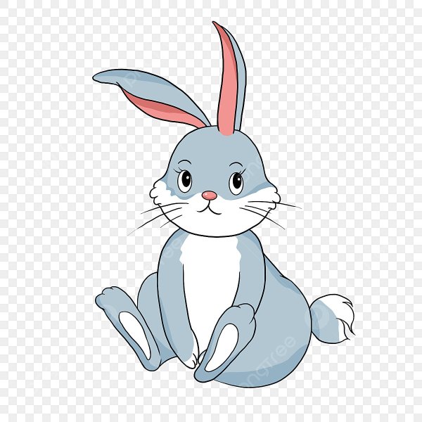 Заяц сидячий детский