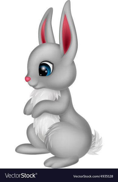 Зайчик сидит