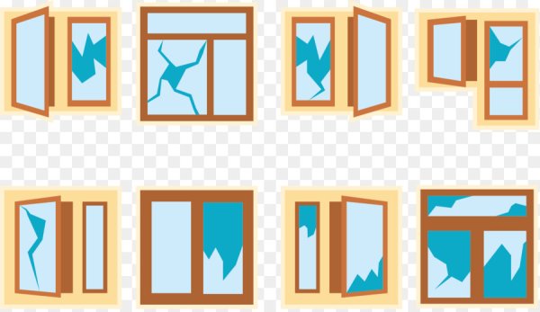 Разбитое окно