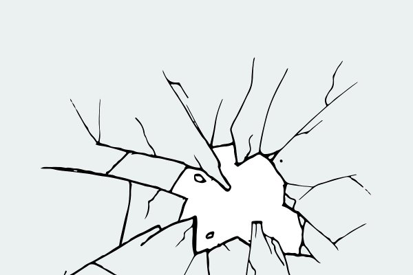 Ребенок разбил окно