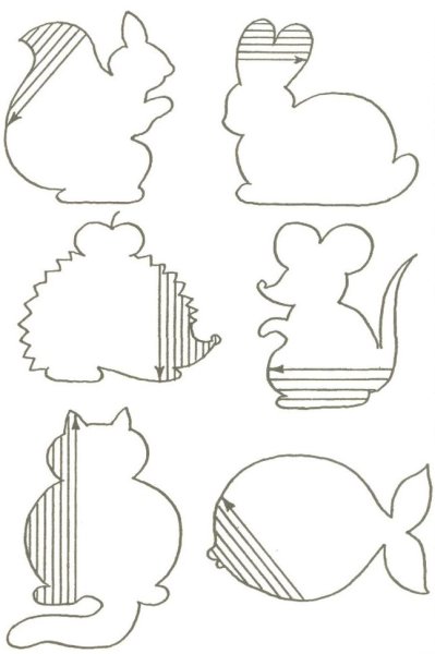 Штриховка для детей