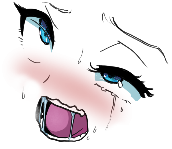 Аниме глаза ахегао