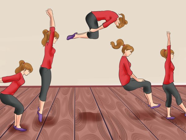 Как сделать сальто вперед