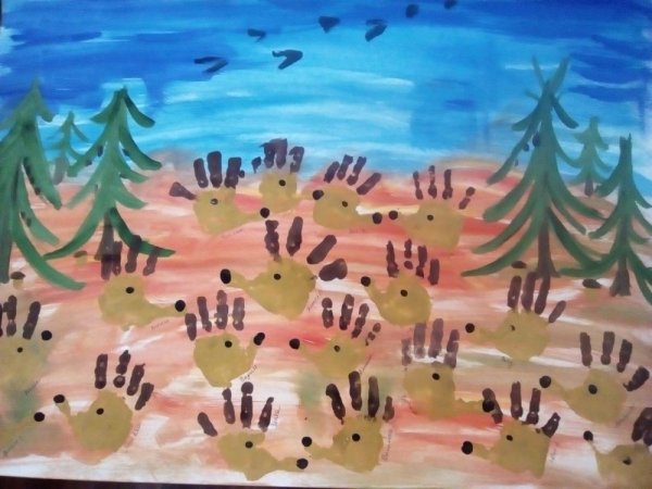 Коллективное рисование с детьми