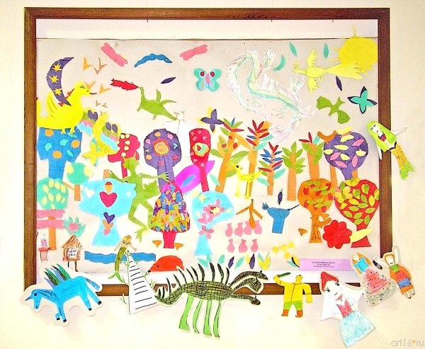 Коллективный рисунок с детьми