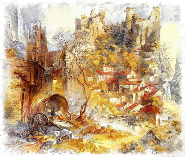 Вьюгова Римма художник осень