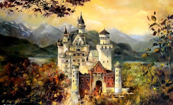 Картина замок