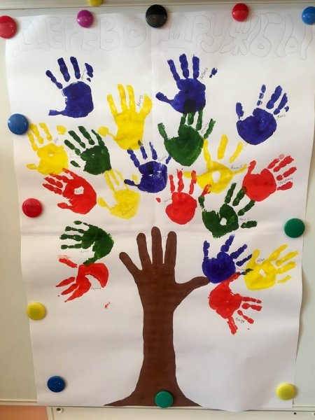 Аппликация на тему добрые дела