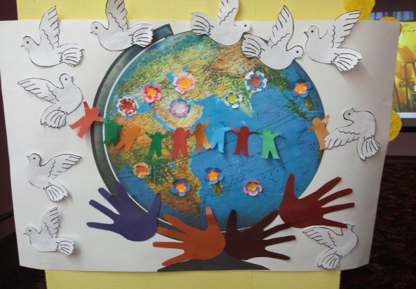 Коллективное рисование в детском саду