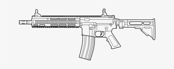 М416 автомат чертеж