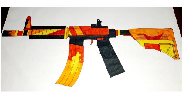 Рисунок ПАБГ м416