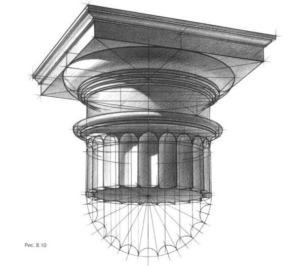 Дорическая Капитель построение