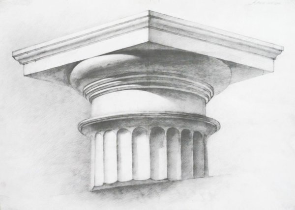 Дорическая Капитель пропорции