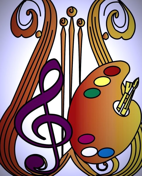 Школа искусств символ