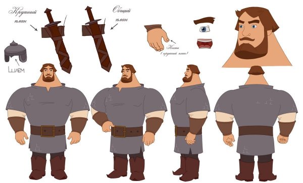 Разукрашку Илья Муромца