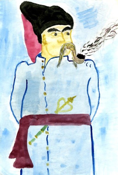 Тарас Бульба рисунок