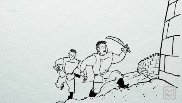 Рисунок к рассказу Тарас Бульба легко