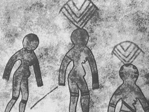 Фрески Тассили инопланетяне