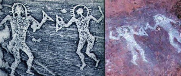 Наскальные рисунки Валь-Камоника