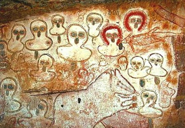 Древние пришельцы петроглифы