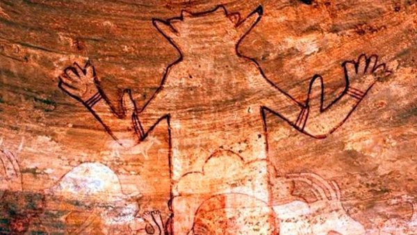 Наскальная живопись Тассилин Аджер