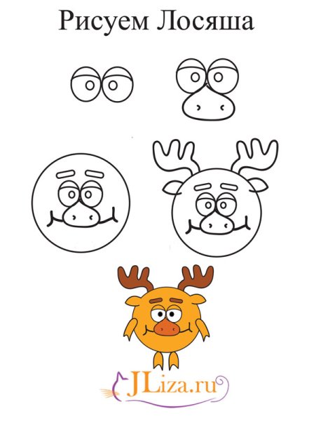 Смешарики для рисования