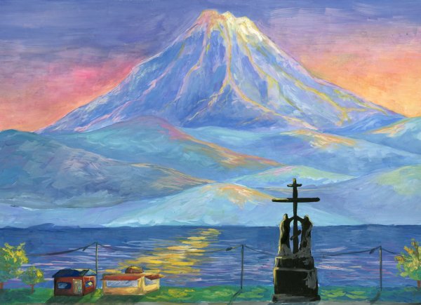 Рисунки на камчатскую тематику