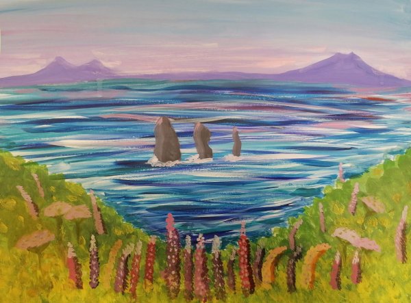 Рисунок Камчатка детский