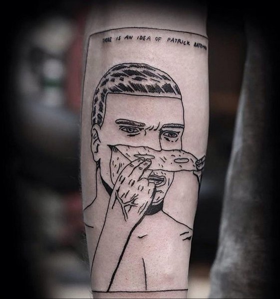 Кристиан Бейл американский психопат арт