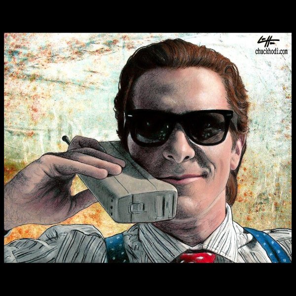 Прическа Патрика Бейтмана