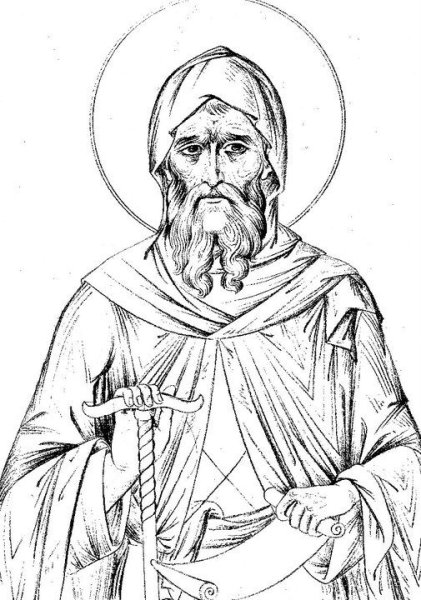 Святая блаженная Матрона Московская вектор