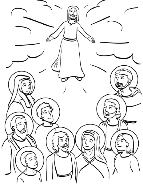 Иисус для срисовки