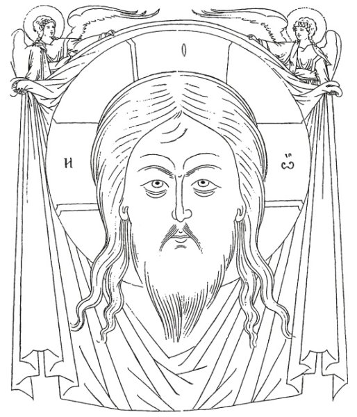 Антоний Великий прорись