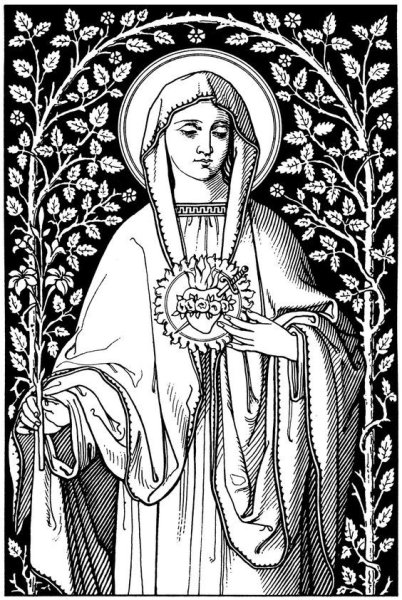 Архангел Михаил прорись иконы