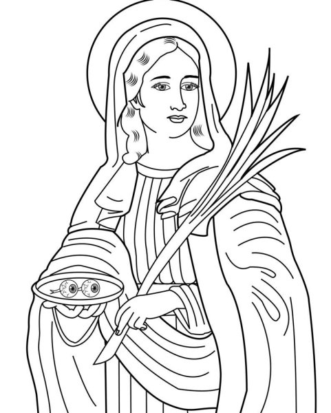 Прорись иконы Троица