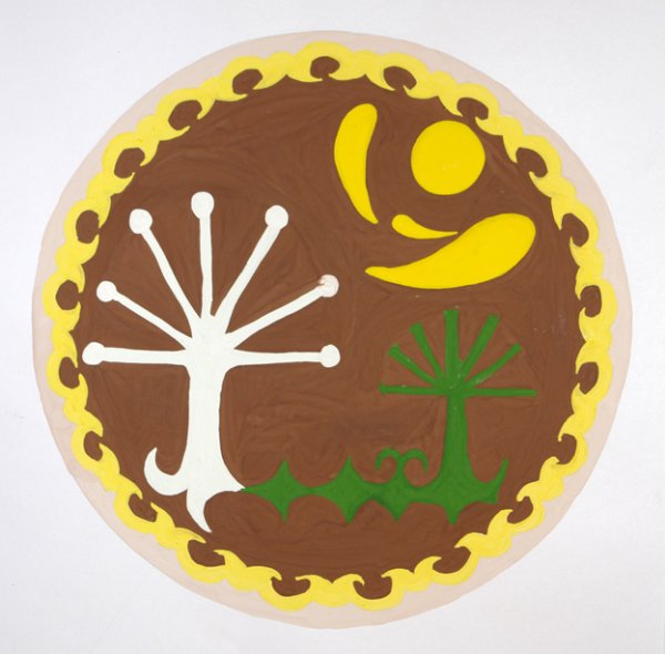 Цветок курая трафарет