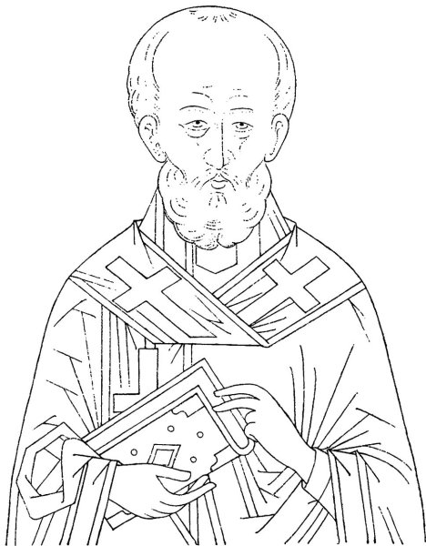 Елисавета Феодоровна прорись иконы