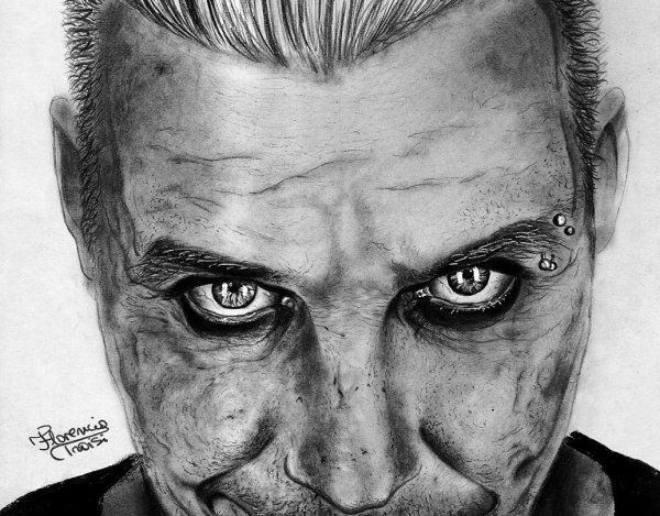 Тилль Линдеманн арт