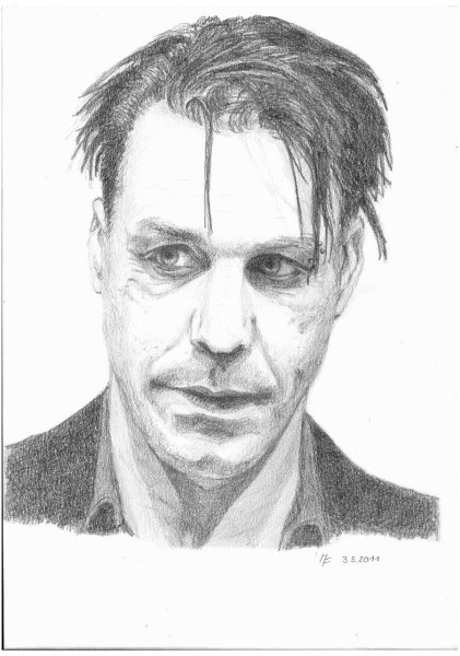 Тилль Линдеманн портрет