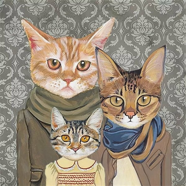 Кошачья семейка