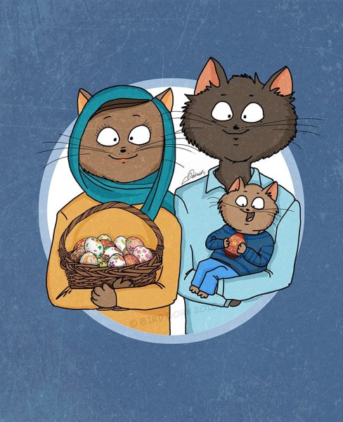 Бирд Борн коты комиксы