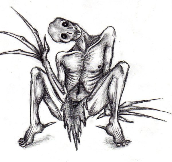 Вендиго мифический зверь