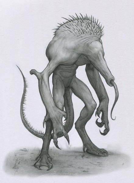 Существа карандашом