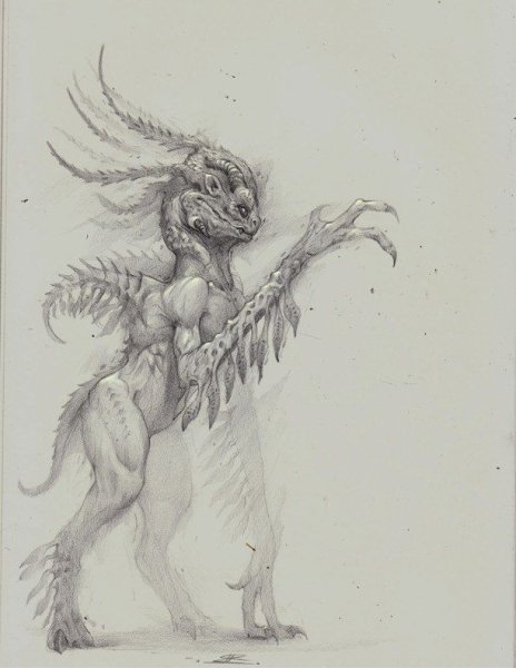 Скетч сказочные существа