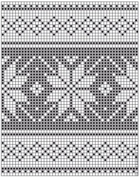 Жаккардовые узоры спицами