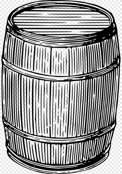Бочка раскраска