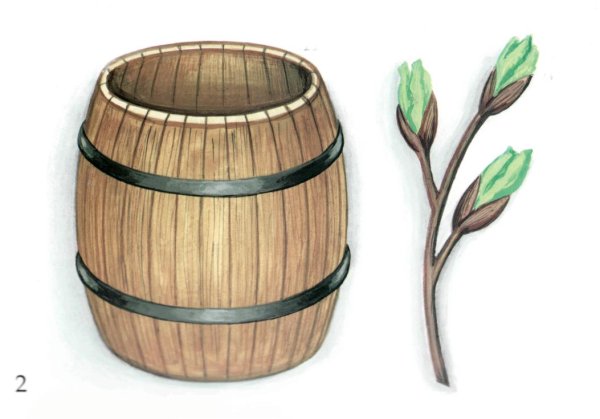 Бочка иллюстрация