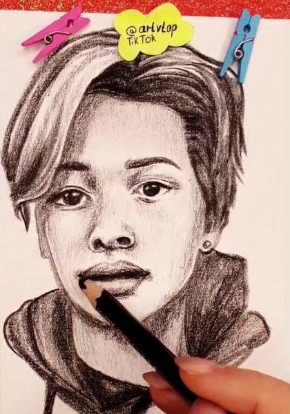 Рисунок Дани Милохина