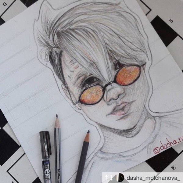 Даня под для срисовки