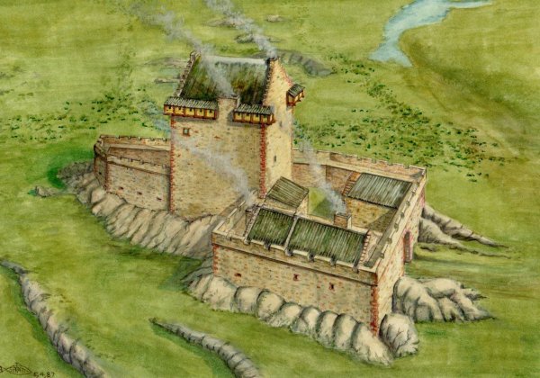Крепости раннего средневековья